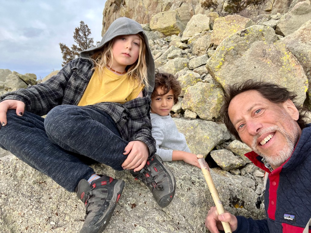 father, son, friend, devil's tower